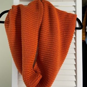 Orange Infinity Scarf